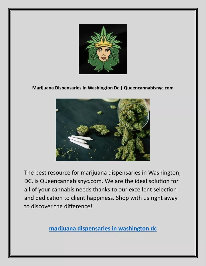 marijuana dispensaries in washington