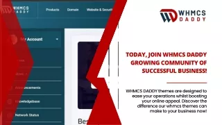today join whmcs daddy growing community