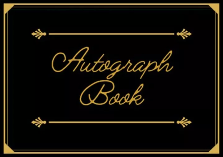 kindle online pdf autograph book collect