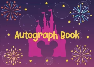 Download Autograph Book Create your own customizable memory book by collecting your favorite characters colleagues celeb