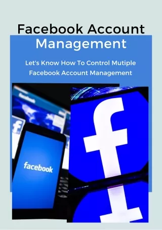 Facebook Account Management