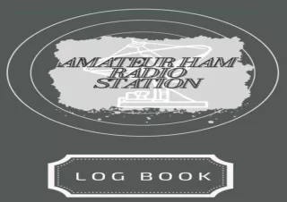 Ebook download Amateur Ham Radio Station Log Book Amateur Radio Antenna Analyzer Journal and Logbook for Serious Operato
