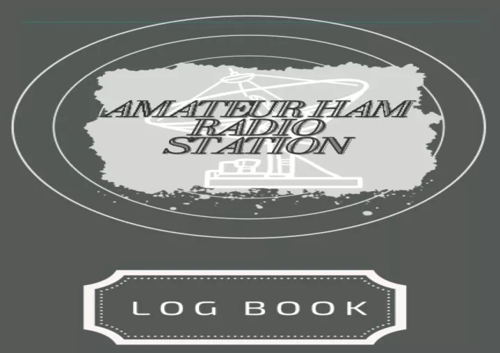 ebook download amateur ham radio station log book