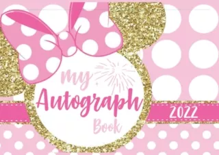 Kindle online PDF Autograph Book Magical Autograph and Photo Book Signature book Album Photo Memories Book To Cellect yo