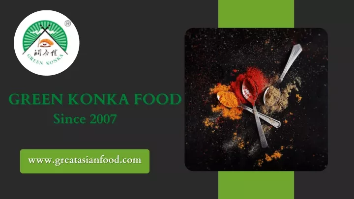 green konka food green konka food since 2007