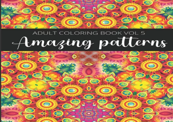 ebook download amazing patterns adult coloring