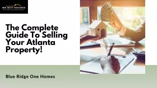 The Complete Guide To Selling Your Atlanta Property