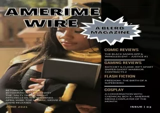 Download PDF Amerime Wire June 2021 A BLERD MAGAZINE Book 3  free acces