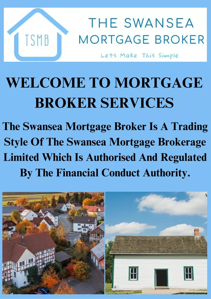 welcome to mortgage broker services