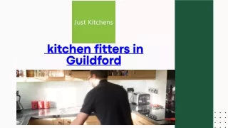 kitchen fitters in Guildford