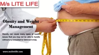 Obesity and Weight Management