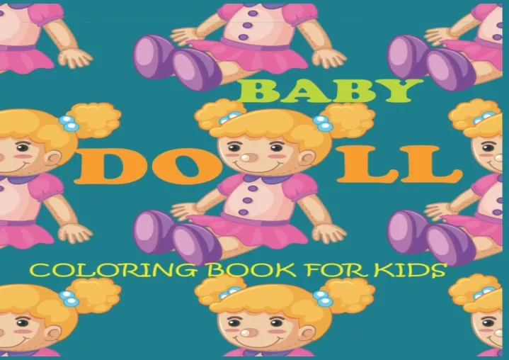 ebook download baby doll coloring book for kids
