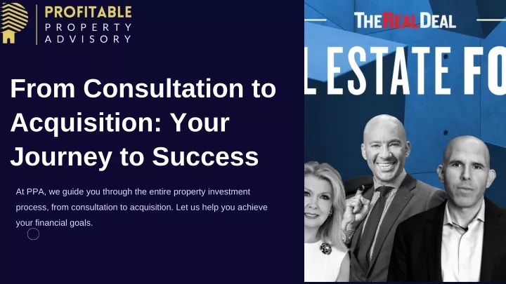 from consultation to acquisition your journey