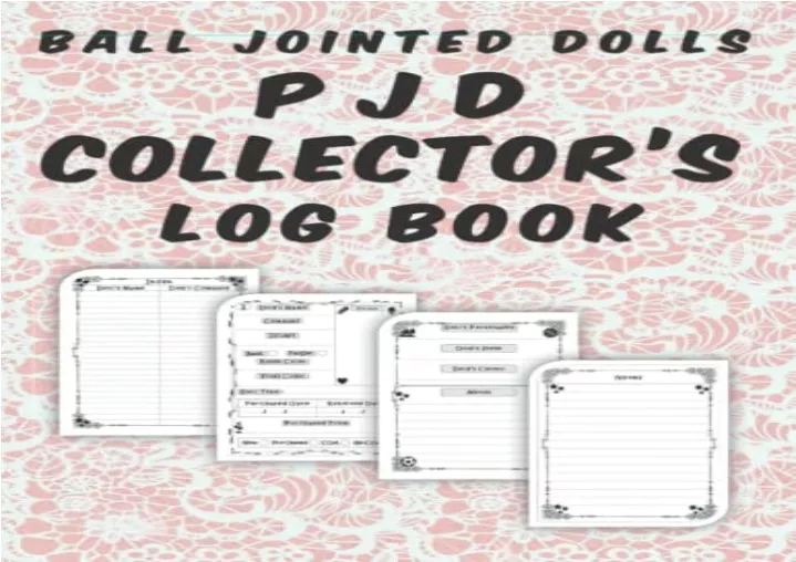 download pdf ball jointed dolls bjd collectors