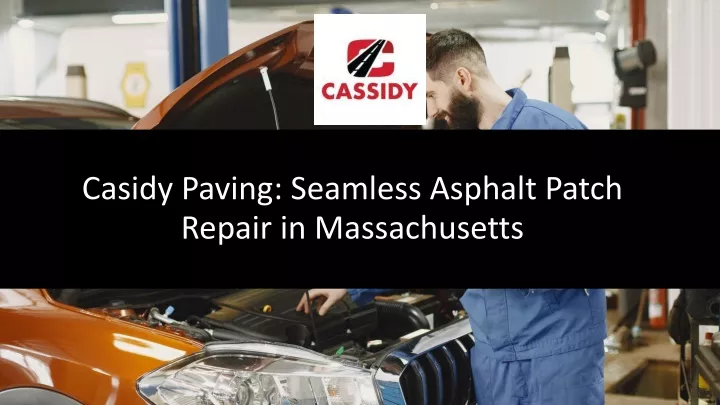 casidy paving seamless asphalt patch repair