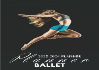 Download Ballet 2023 2024 calendar Royal Ballet Two Years monthly planner 2023 2024 8 5 11 inches With Large Note sectio