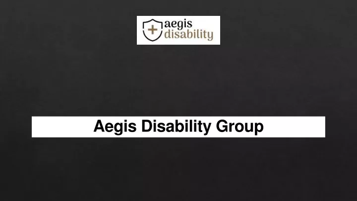 aegis disability group