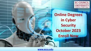 Online Degrees in Cyber Security October 2023 | Enroll Now