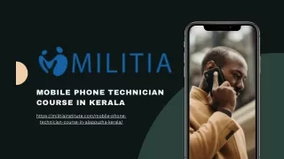 Mobile Phone Technician Course In Kerala