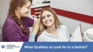 Qualities to Look for in a Dentist