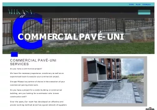 Best Commercial Pave Uni Services in Canada
