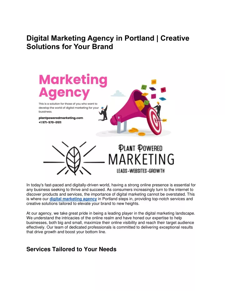 digital marketing agency in portland creative