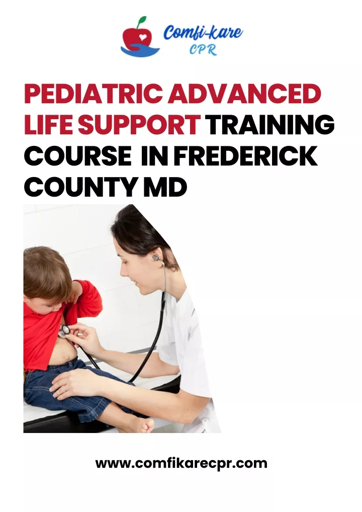 pediatric advanced life support training course