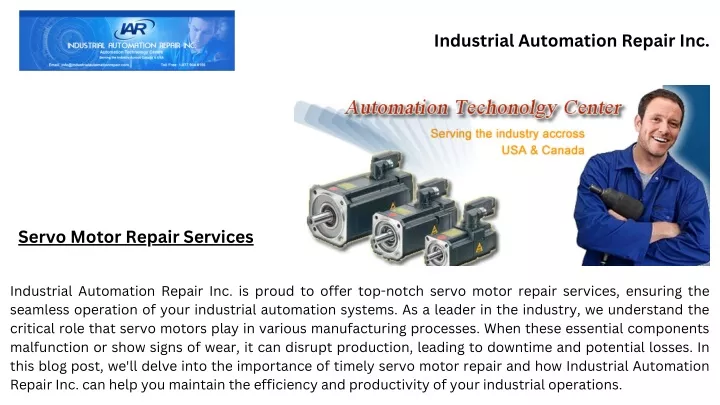 industrial automation repair inc