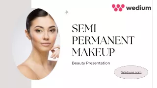 Semi Permanent Makeup