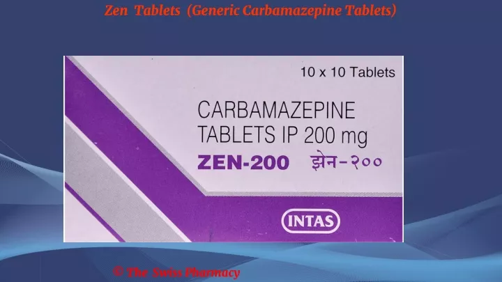 zen tablets generic carbamazepine tablets