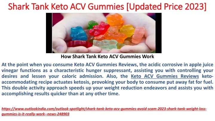 shark tank keto acv gummies updated price 2023