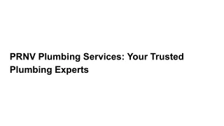 Plumbing Services in aghapura