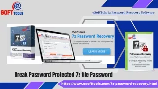 Break Password Protected 7z file Password