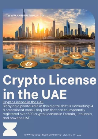 Crypto License in the UAE