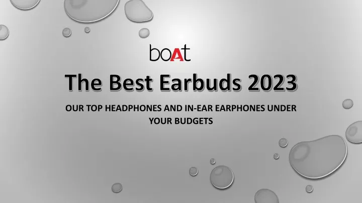 the best earbuds 2023
