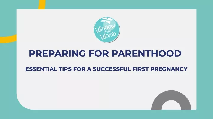 preparing for parenthood preparing for parenthood