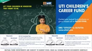Invest in Child Plans Online | Children's Career Planning | UTI Mutual Funds
