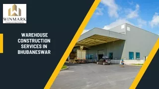 Warehouse Construction Services in Bhubaneswar