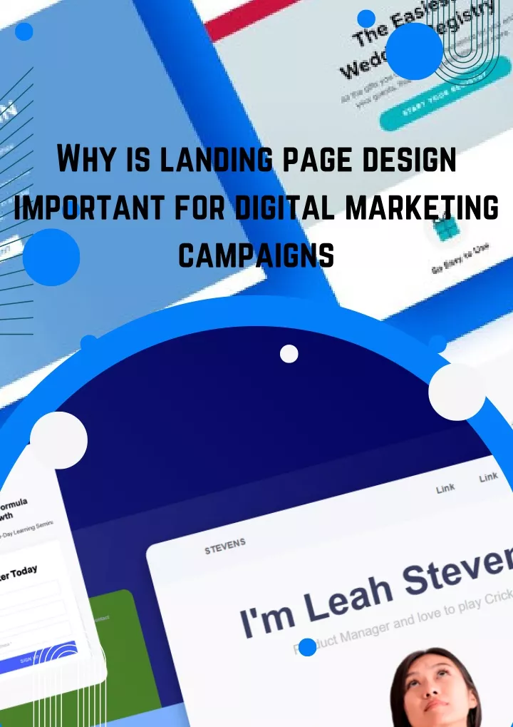 why is landing page design important for digital