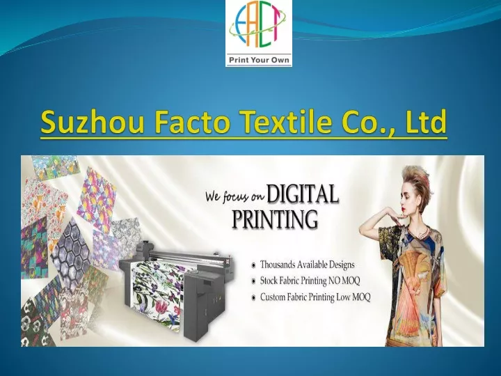 suzhou facto textile co ltd