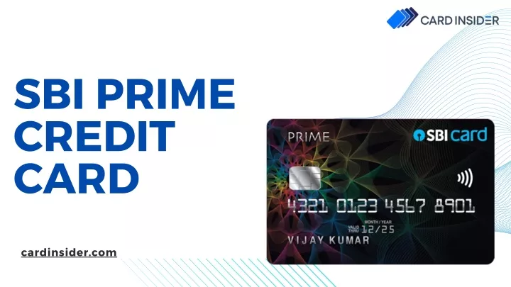 sbi prime credit card