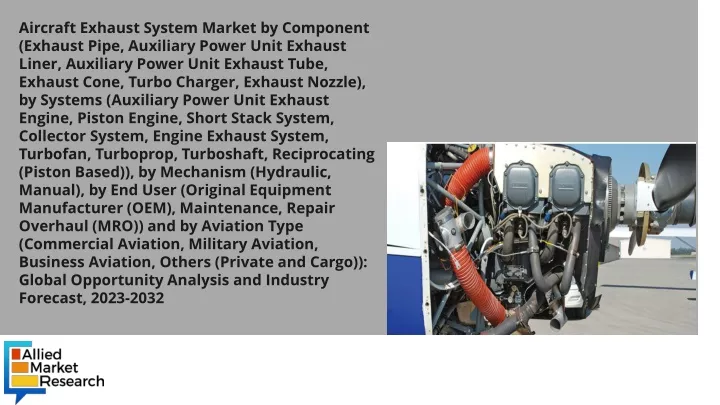 aircraft exhaust system market by component