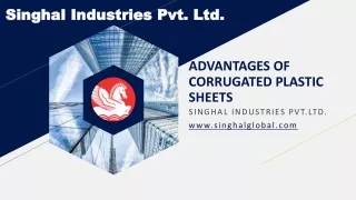 ADVANTAGES OF CORRUGATED PLASTIC SHEETS