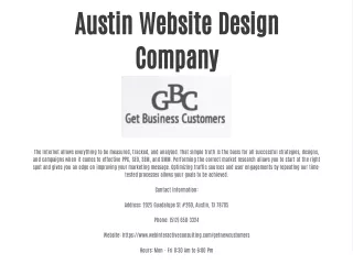 austin website design company