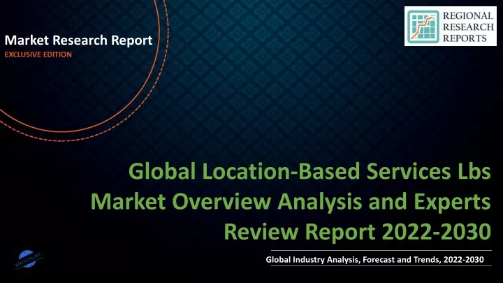 market research report exclusive edition