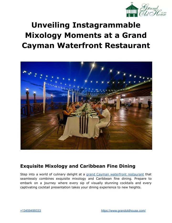 unveiling instagrammable mixology moments
