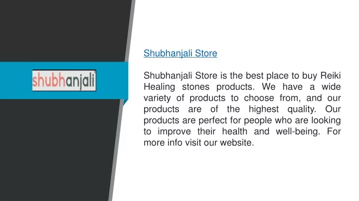 shubhanjali store shubhanjali store is the best