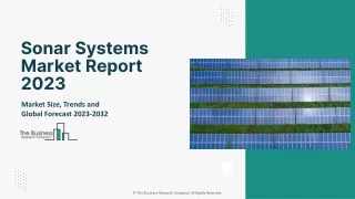 sonar systems market report 2023