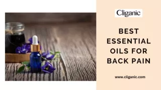 Best Essential Oils for Back Pain
