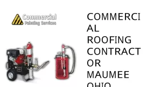 Maumee Commercial Roofing Contractor